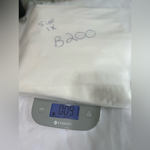 Ashley Stewart Dress Women Plus 1X Slip Midi Linen Blend Layered Lined White - Picture 12 of 12